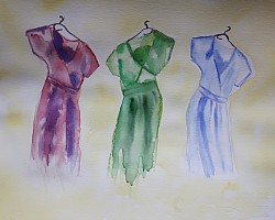 Zomerjurken (kader 38*28)