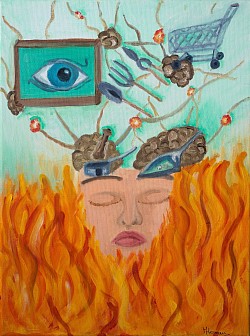 Vrouwelijke zorgen (40*30)