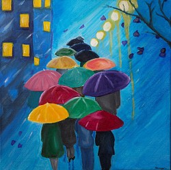 De paraplu's (40*40)