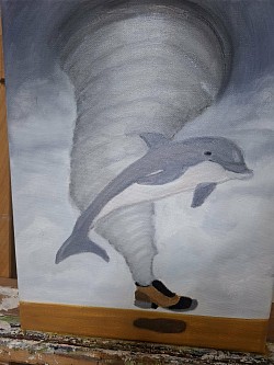 Dolfijn wandelclub Tornado (24*30)⭐