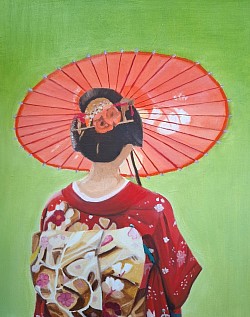 Aziatische beauty (40*50)